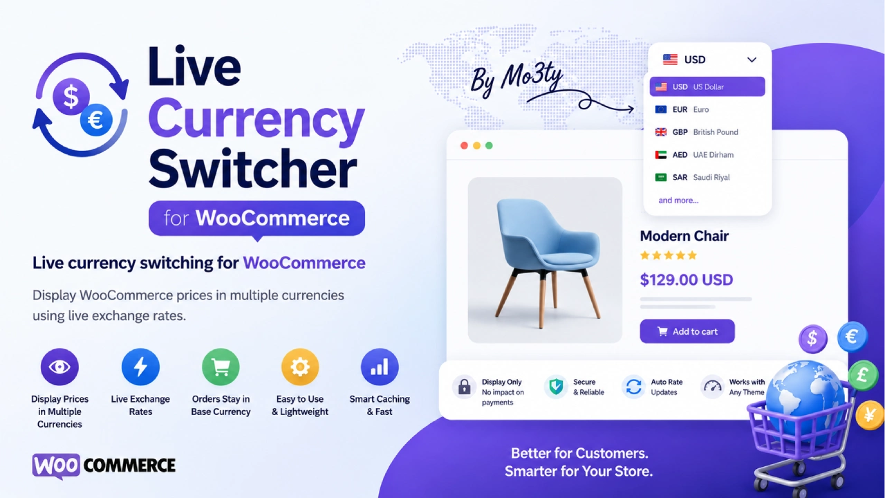 Live Currency Switcher